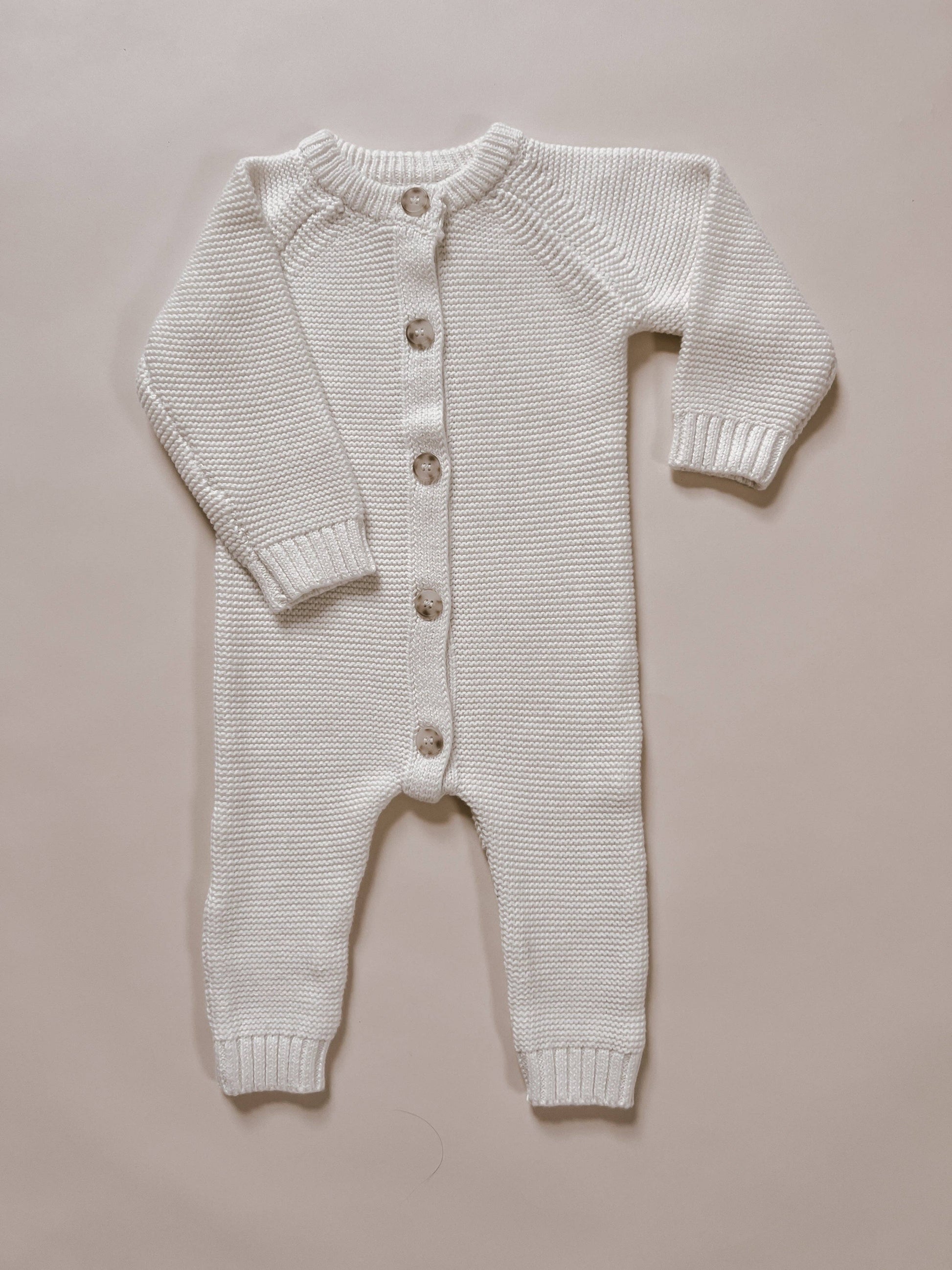Luna + Luca Classic Purl Knit Jumpsuit