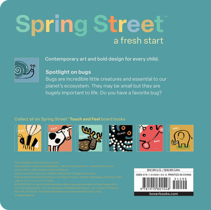 Union Square & Co. - Spring Street Touch and Feel: Bugs by Boxer Books