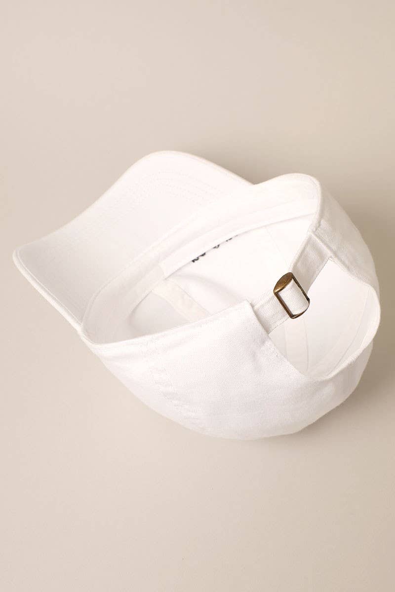 Image of Embroidery Washed Cotton Baseball Mom Hat Cap