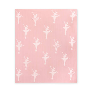 Viverano Organics - Ballerina Tutu 3D - Jacquard Sweater Knit Baby Blankets