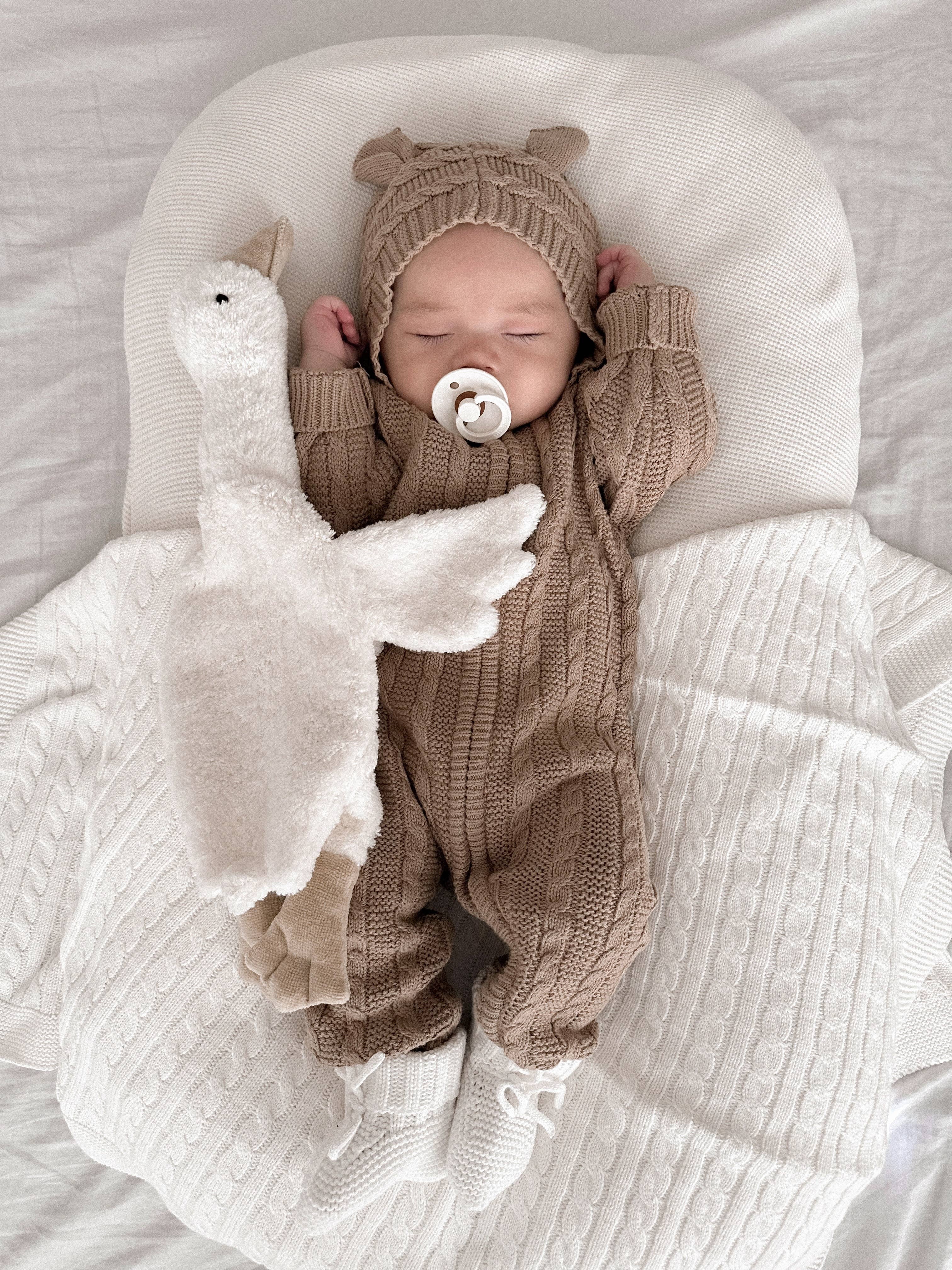 Image of Luna + Luca Baby Bear Jumpsuit