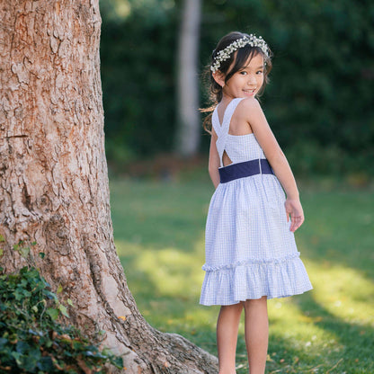 Hope and Henry - Organic Cross Back Party Dress