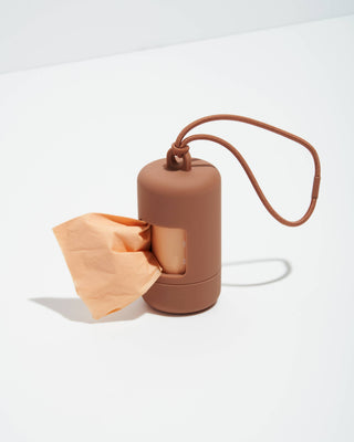 Wild One - Poop Bag Carrier Dispenser for Pets & Dogs: Blush