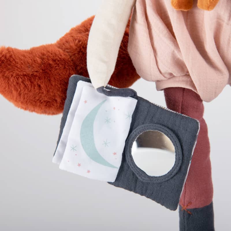 Image of Lune the Rabbit - Stuffed Activity Toy