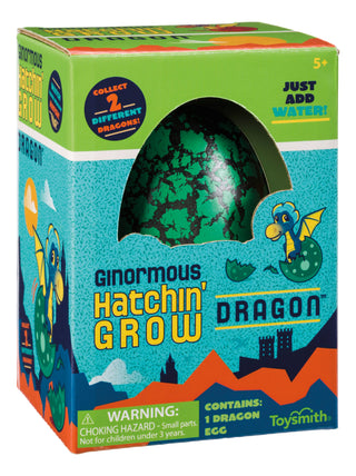 Toysmith - Hatchin' Grow Dragon