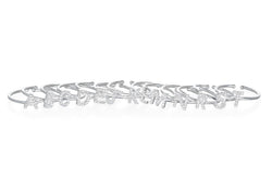 Image of Diamond & Sterling Silver Initial Ring-All Letters