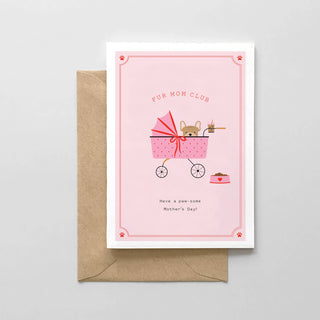 Spaghetti & Meatballs - Fur Mom Club - Mother's Day Card