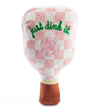 Haute Diggity Dog - Pink Checker Pickleball Paddle by Haute Diggity Dog