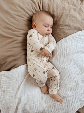 Luna + Luca - Woodland Forest Bamboo Jumpsuit