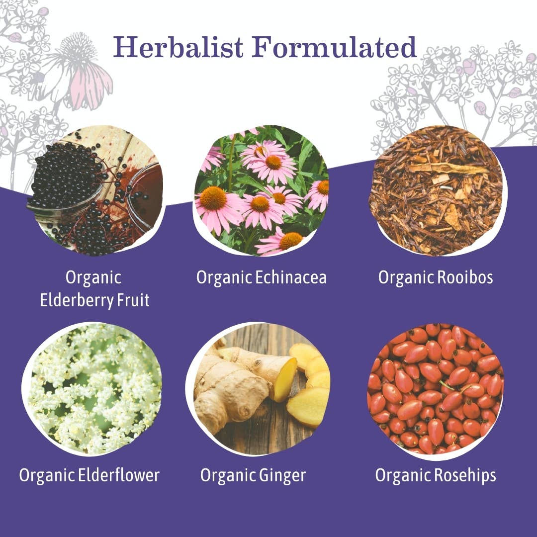 Image of Organic Elderberry Immune Tea