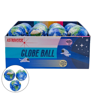 Toysmith - Astroverse Globe Ball, Spongy Educational Soft Colorful