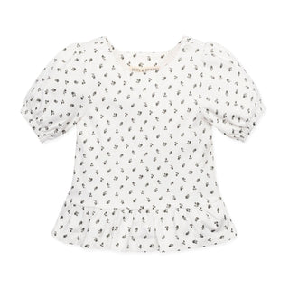 Hope and Henry - Organic Knit Peplum Top - Baby