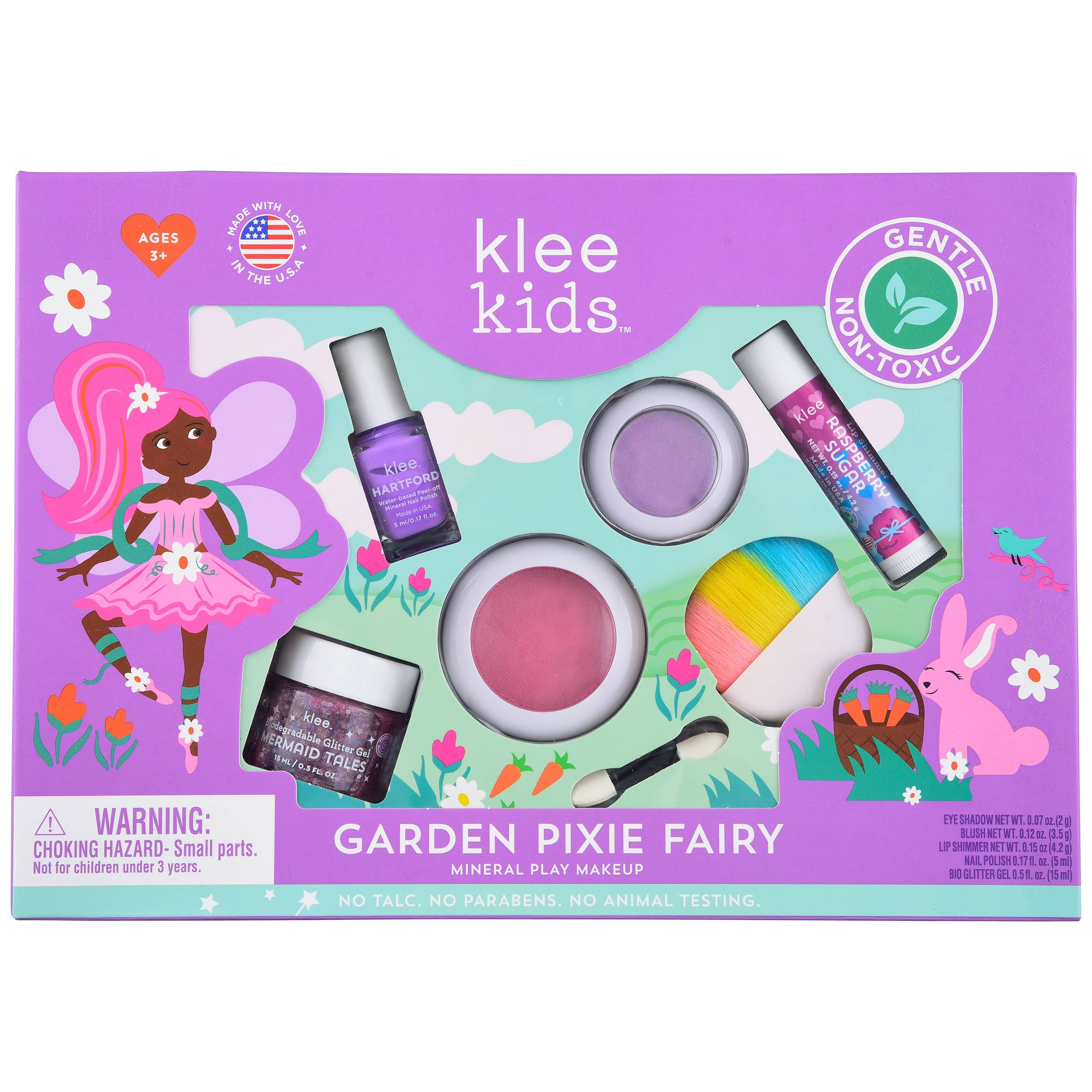 Image of Garden Pixie Fairy - Klee Kids Deluxe Play Makeup Kit