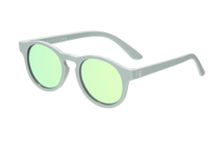 Image of Babiators - Baby and Kids Polarized Keyhole Sunglasses: Seafoam Blue | Seafoam Mirrored Lens