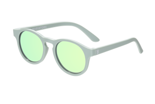 Babiators - Baby and Kids Polarized Keyhole Sunglasses: Seafoam Blue | Seafoam Mirrored Lens