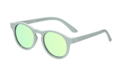 Babiators - Baby and Kids Polarized Keyhole Sunglasses: Seafoam Blue | Seafoam Mirrored Lens