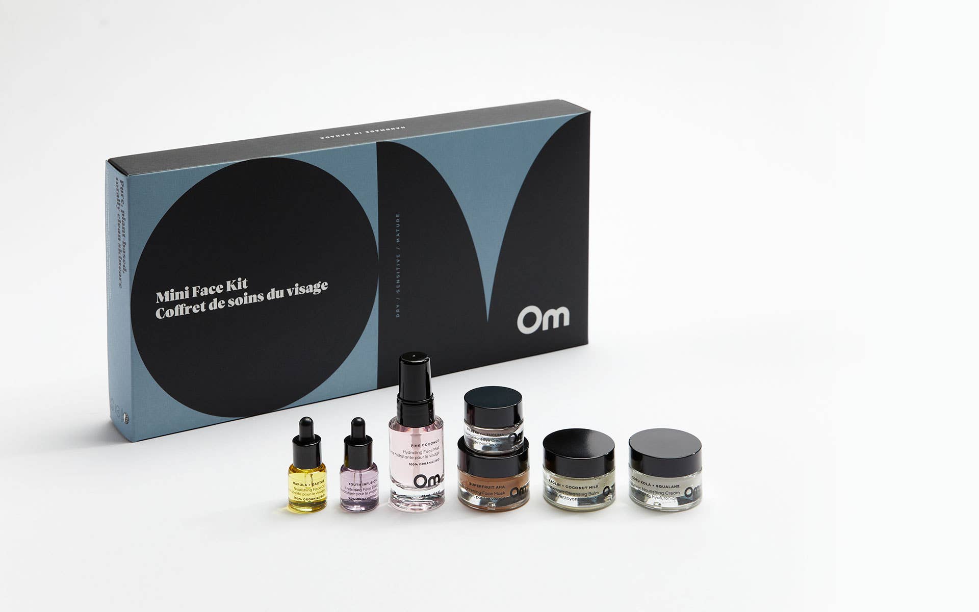 Image of Om Organics Skincare - Mini Face Care Kit - Dry / Sensitive / Age Conscious