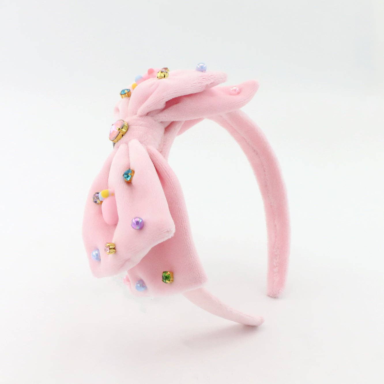 Poppyland - Velvet Crown Bow Headband