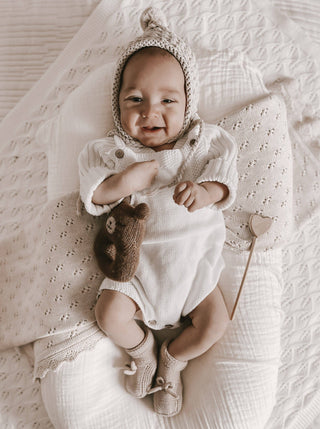 Luna + Luca Novelty Knit Romper