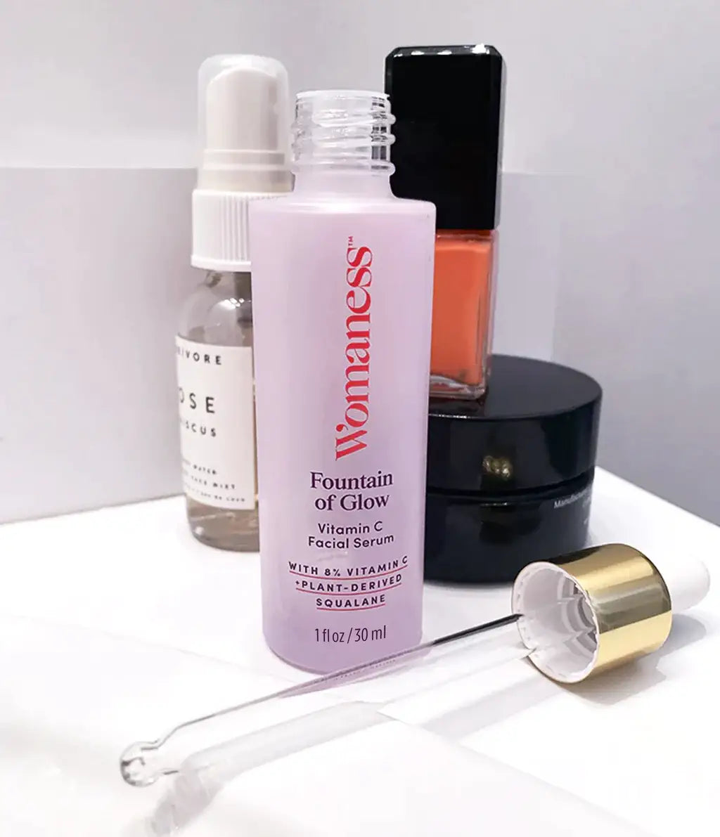 Image of Womaness - Fountain of Glow - Vitamin C and Antioxidant Face Serum: 1 fl oz