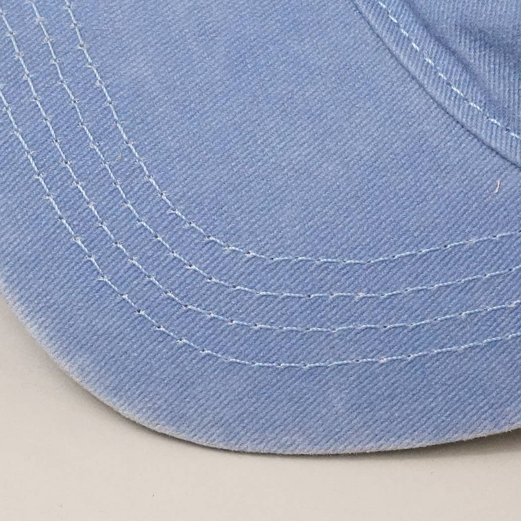 Image of CAT MOM Denim Cotton Adjustable Hat