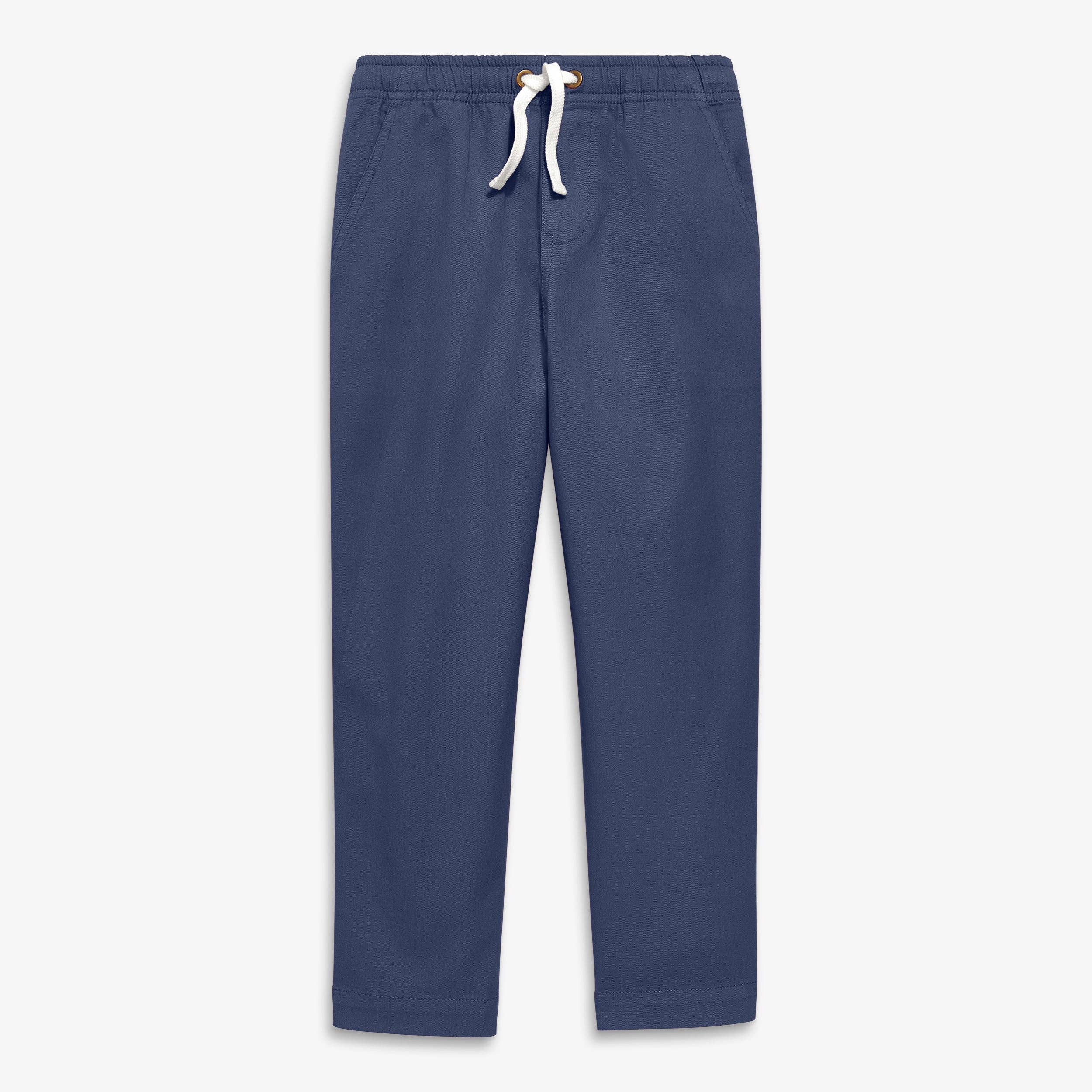 Primary - Kids stretch chino drawstring pant