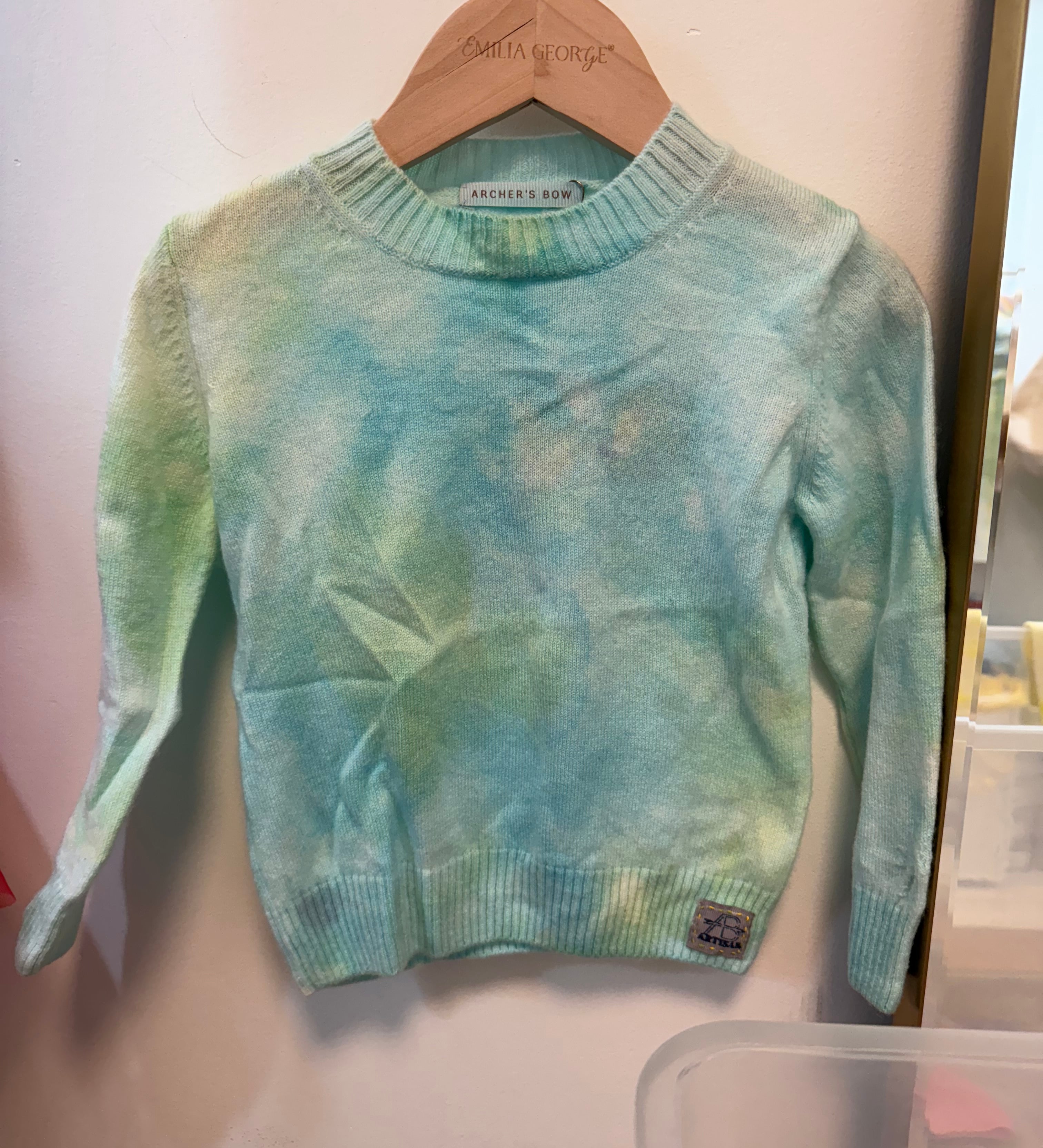 Tie-Dye Cashmere Kids Sweater