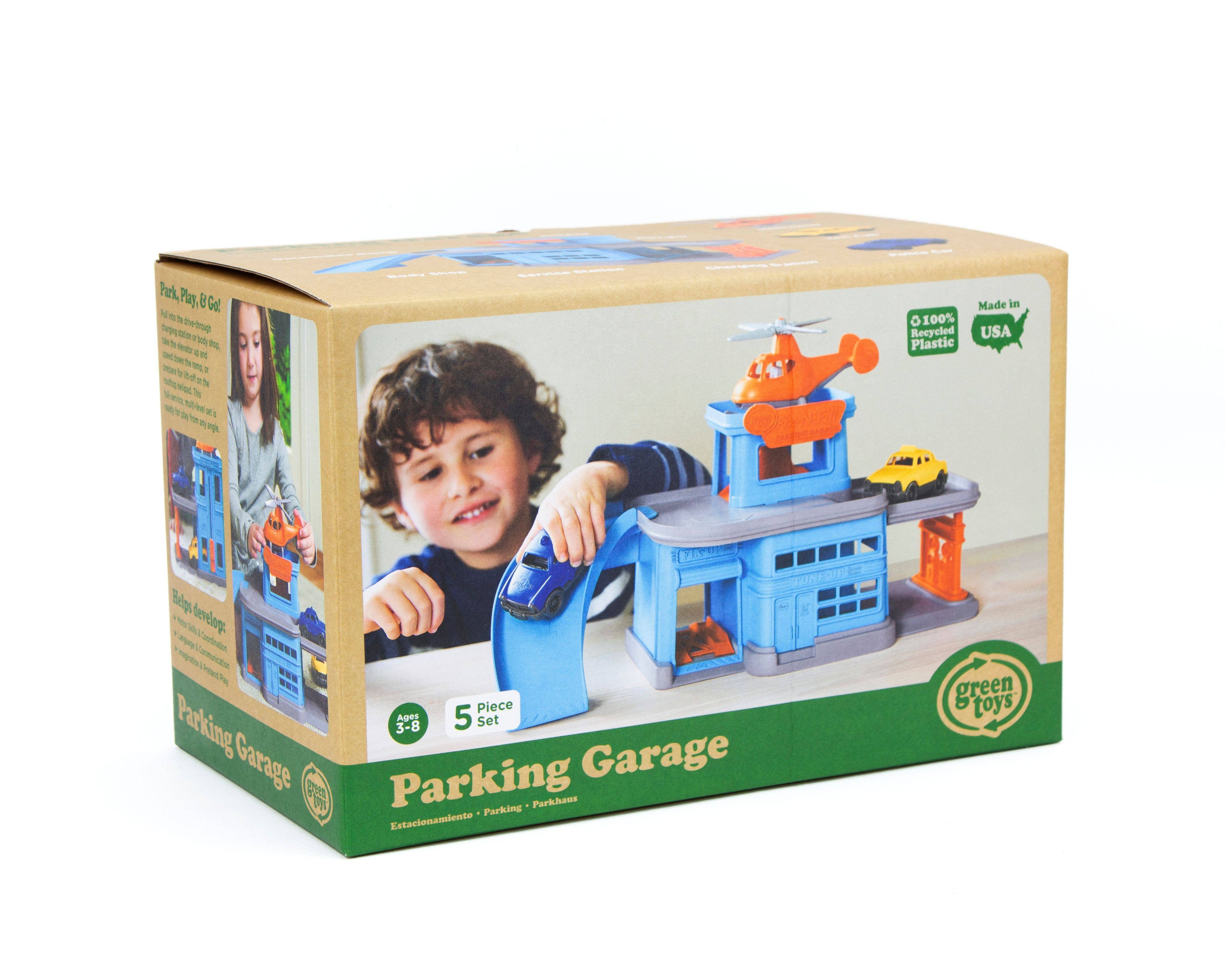 Image of Green Toys - Parking Garage