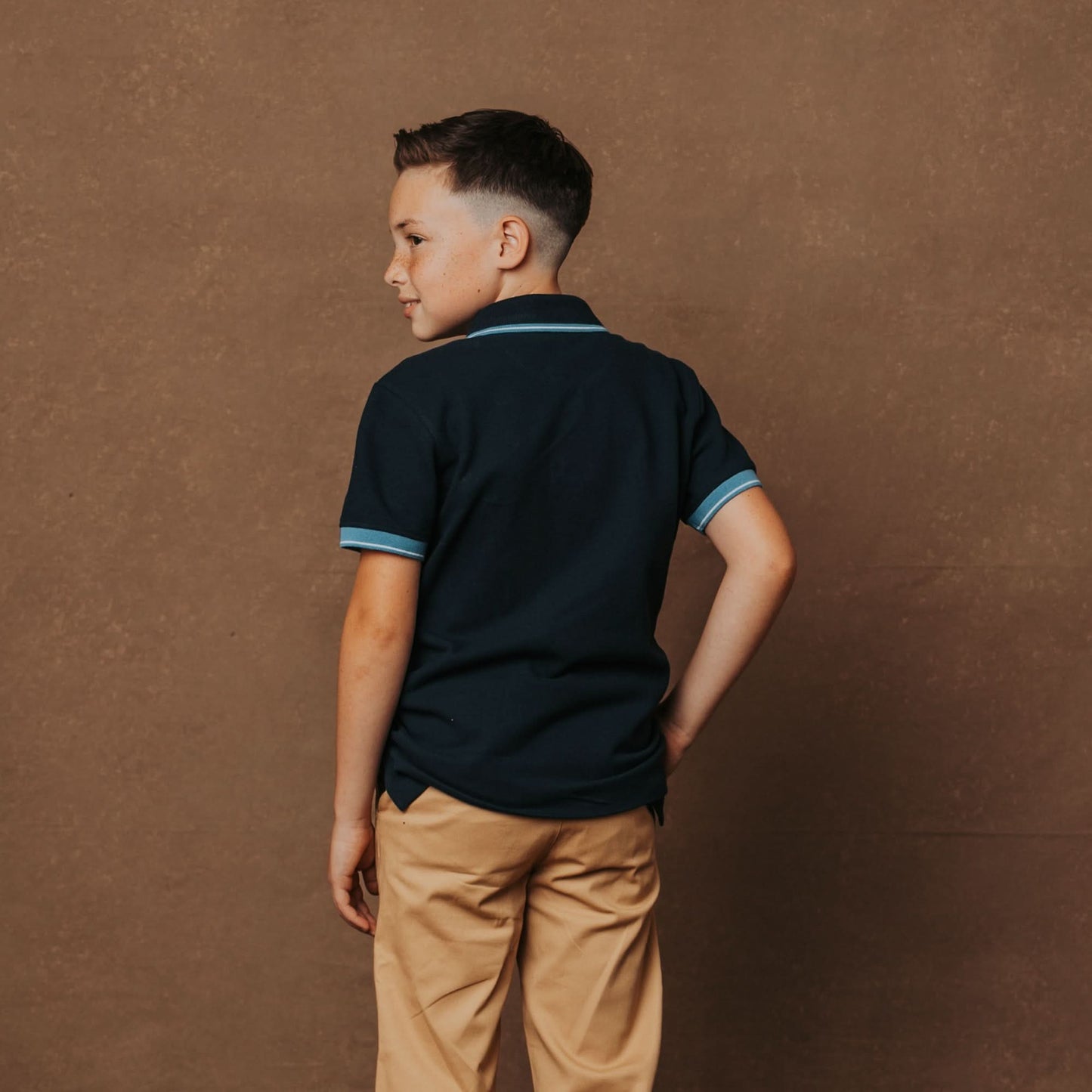 Hope and Henry - Organic Pique Polo