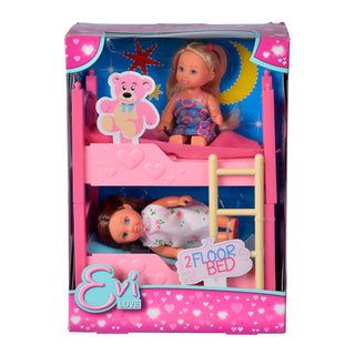 Toysmith - Simba Dickie- Evi Love- Bunk Bed Doll Playset