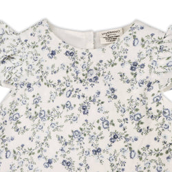 Image of Viverano Organics - Celia Floral Baby Bow Blouse +Bloomer (Organic)
