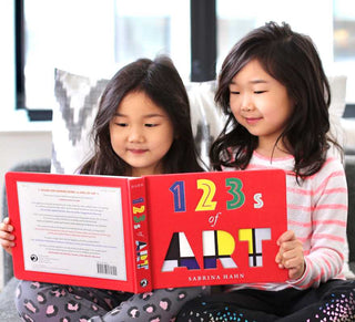 Simon & Schuster - 123s of Art by Sabrina Hahn