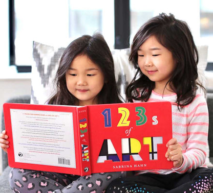Simon & Schuster - 123s of Art by Sabrina Hahn