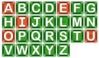 Magna-Tiles - MicroMAGS LEARN Letters™ 56 Piece Set
