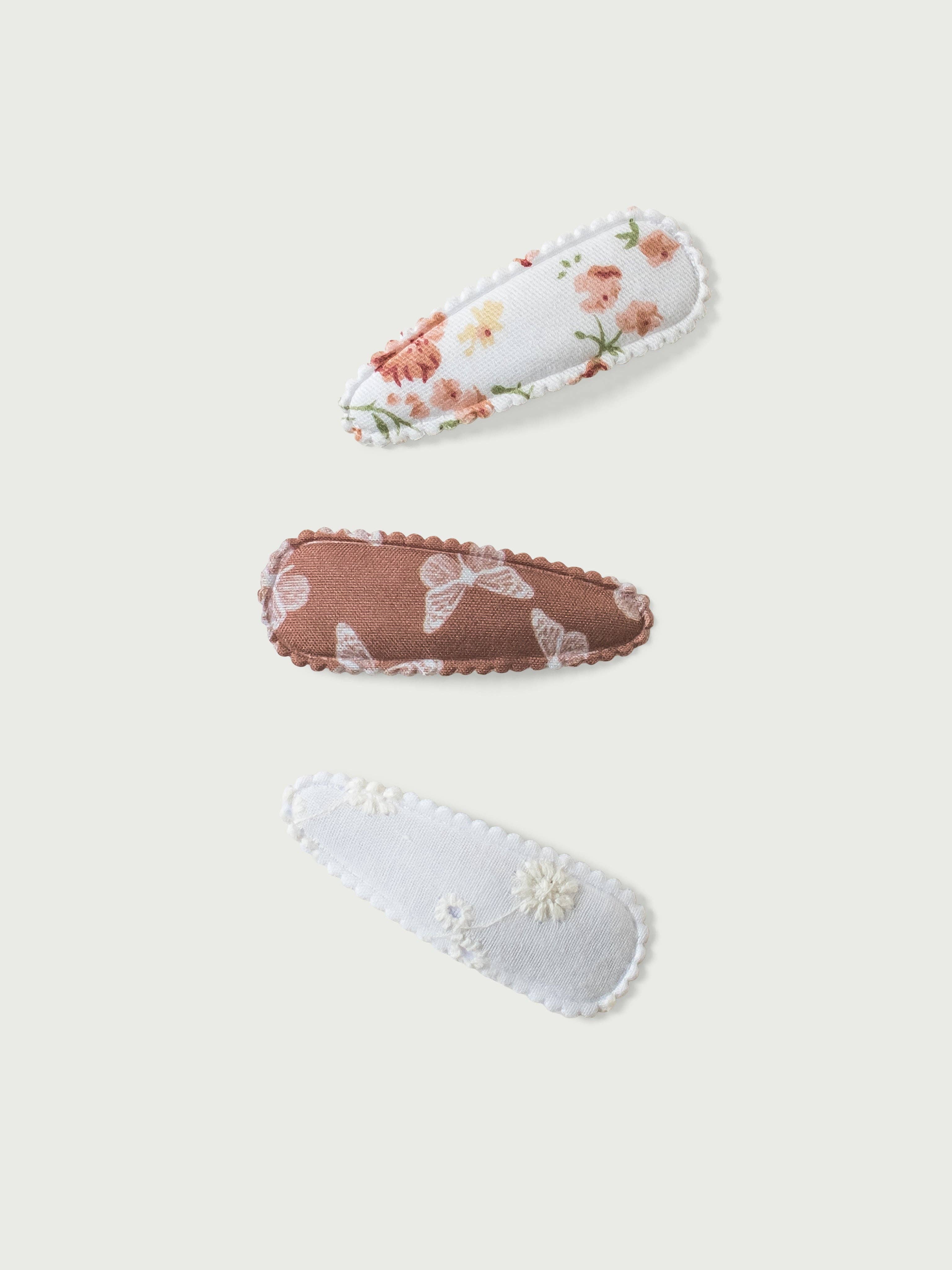 3-Pack Hair Clip Set