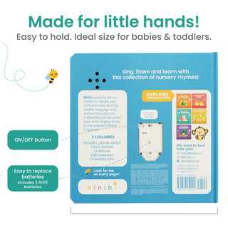 Bilingual Musical Book: Spanish Nursery Rhymes