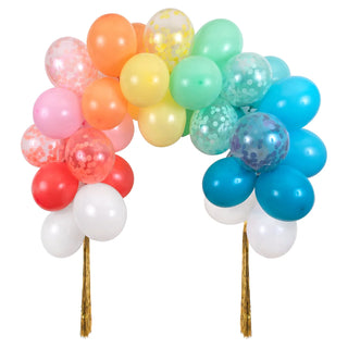 Meri Meri Rainbow balloon arch Kit (x40 balloons)