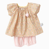 Balabala Sweet Short-Sleeved Suit For Baby Girl