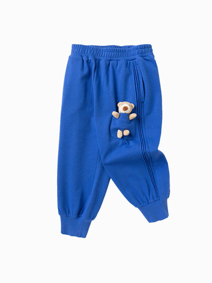 Balabala Toddler Unisex Bear Knitted Trousers