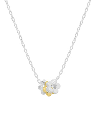 Multi Flower Bead Necklace