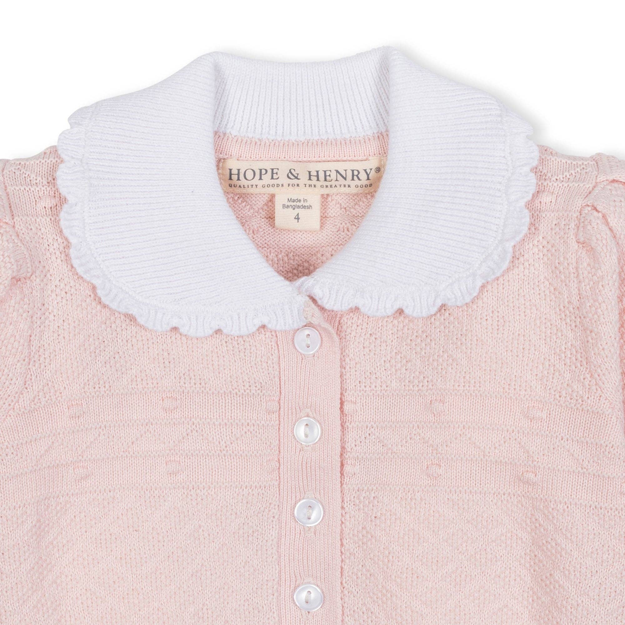 Image of Organic Peter Pan Collar Sweater Dress