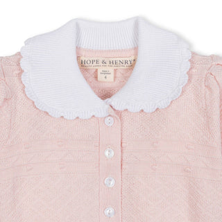 Organic Peter Pan Collar Sweater Dress
