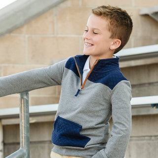 Organic French Terry Half-Zip
