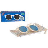 Babiators - Sweet Cream Keyhole with Blue Lens: Ages 3-5