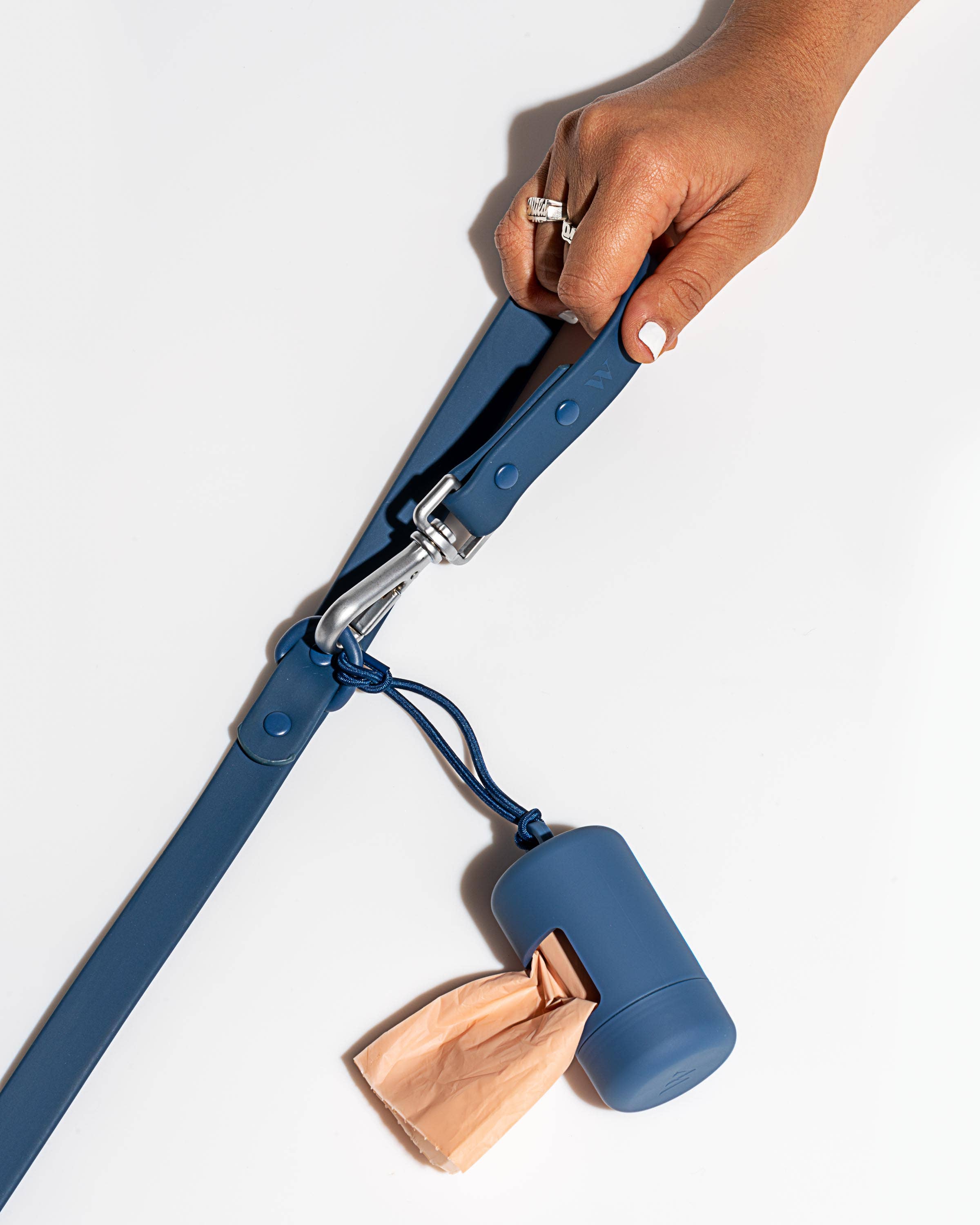 Image of Wild One - Poop Bag Carrier Dispenser for Pets & Dogs: Blush