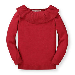 Ruffle Collar Sweater