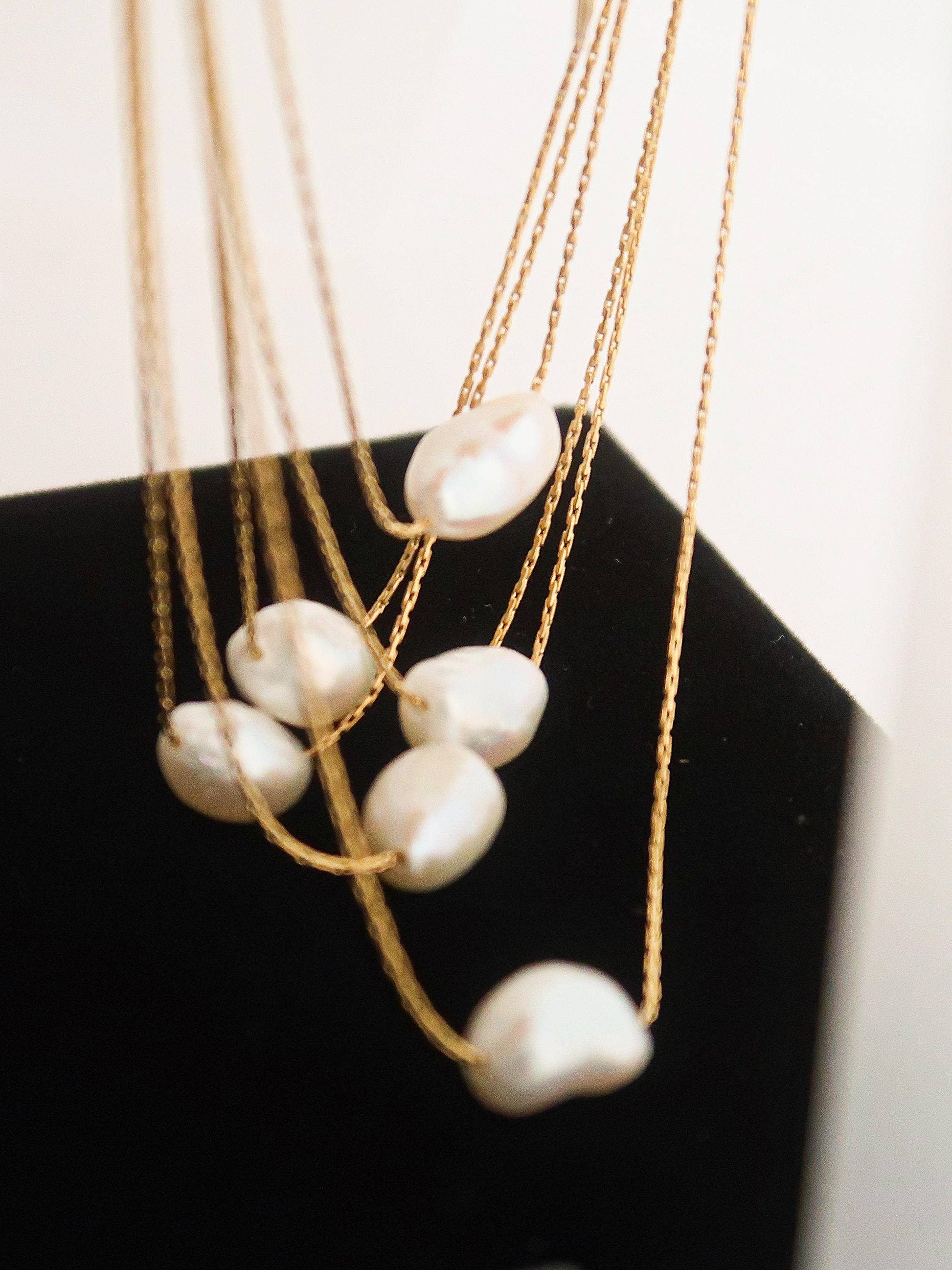 Flânerie by MAIQ - Kinney Non-Tarnish Natural Pearl Necklace
