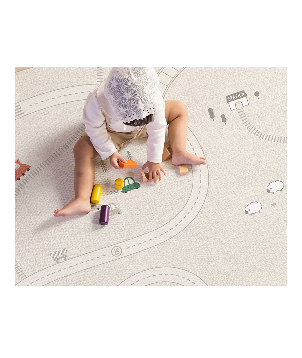 Image of Parklon - Around Town + Fabric Beige La Pure Soft Play Mat