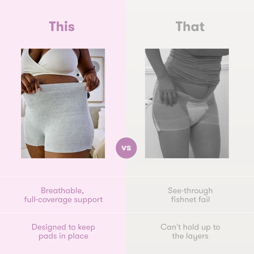 Image of Frida Boyshort Disposable Postpartum Underwear (8 Pack)