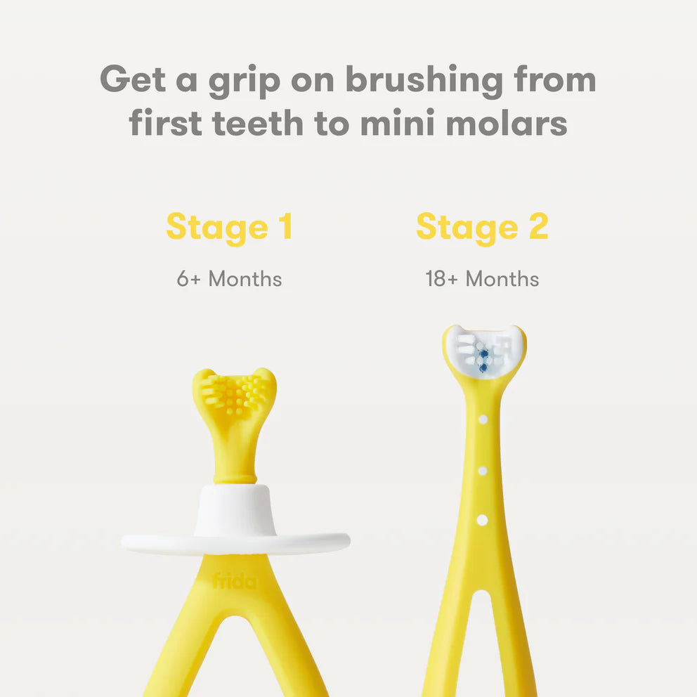 Image of Frida Grow-With-Me Training Toothbrush Set